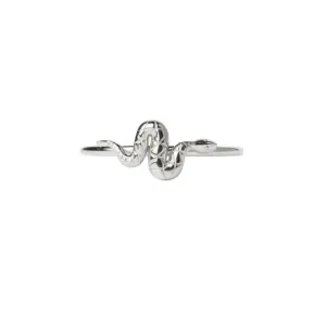 Real Silver Dainty Snake Stacking Ring
