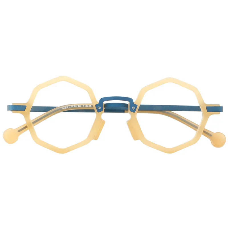 retro eye frame metal frame 22214