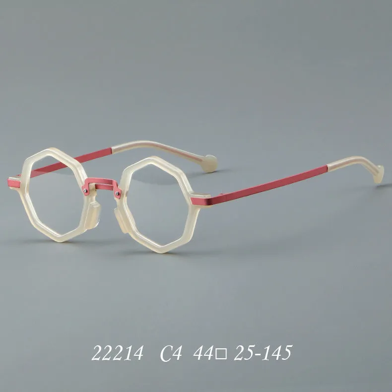 retro eye frame metal frame 22214