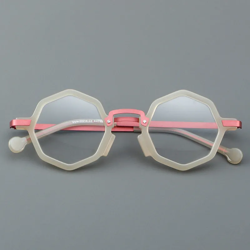 retro eye frame metal frame 22214