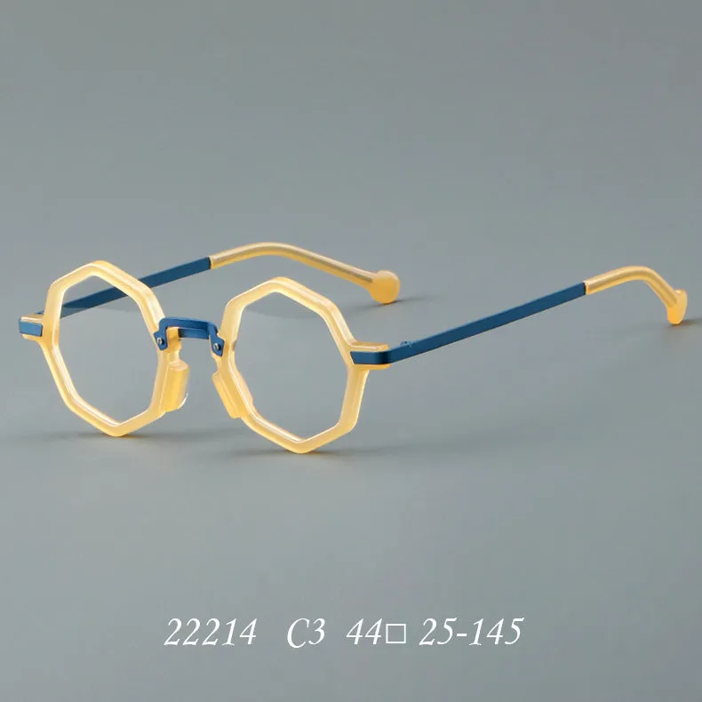 retro eye frame metal frame 22214