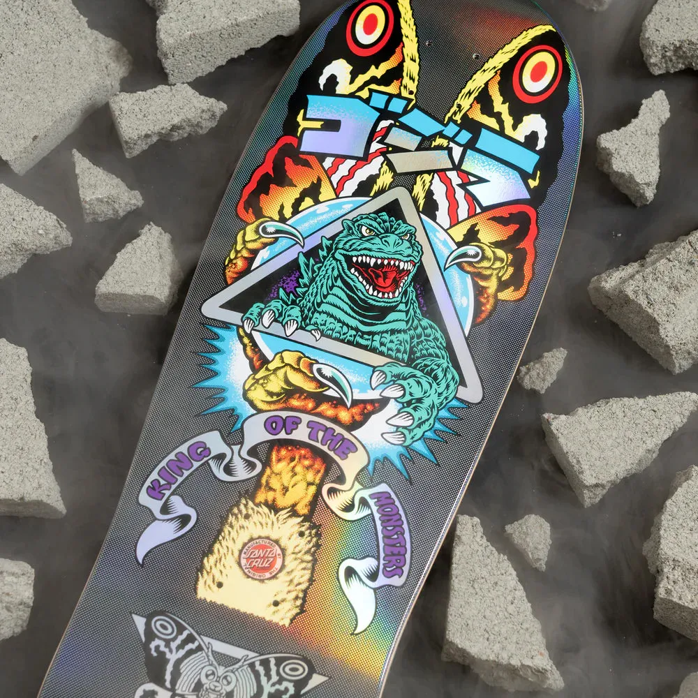 Santa Cruz Godzilla Mothra Natas 10.538" Skateboard Deck