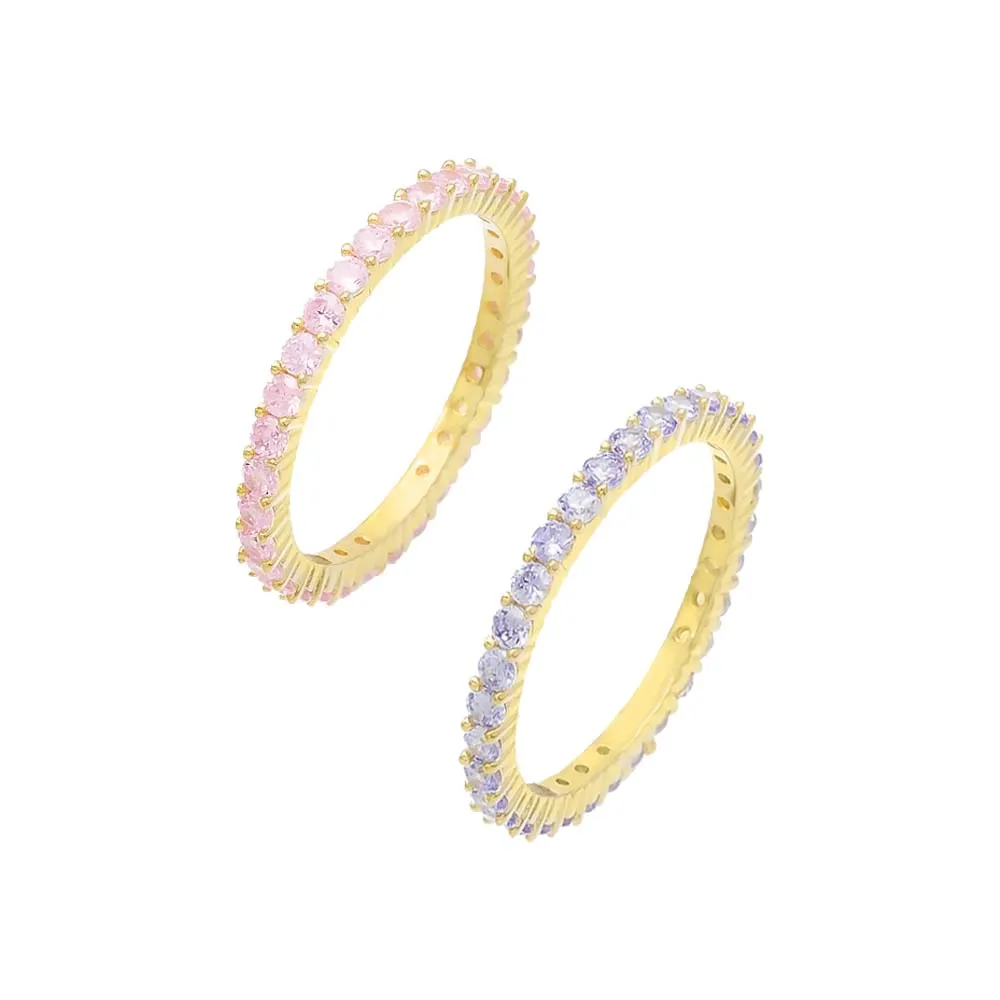 Sapphire Pink x Lilac Band Set
