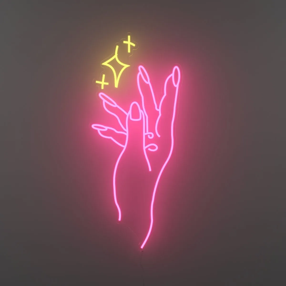 Sass hand  by Girl Knew York - LED Neon Sign