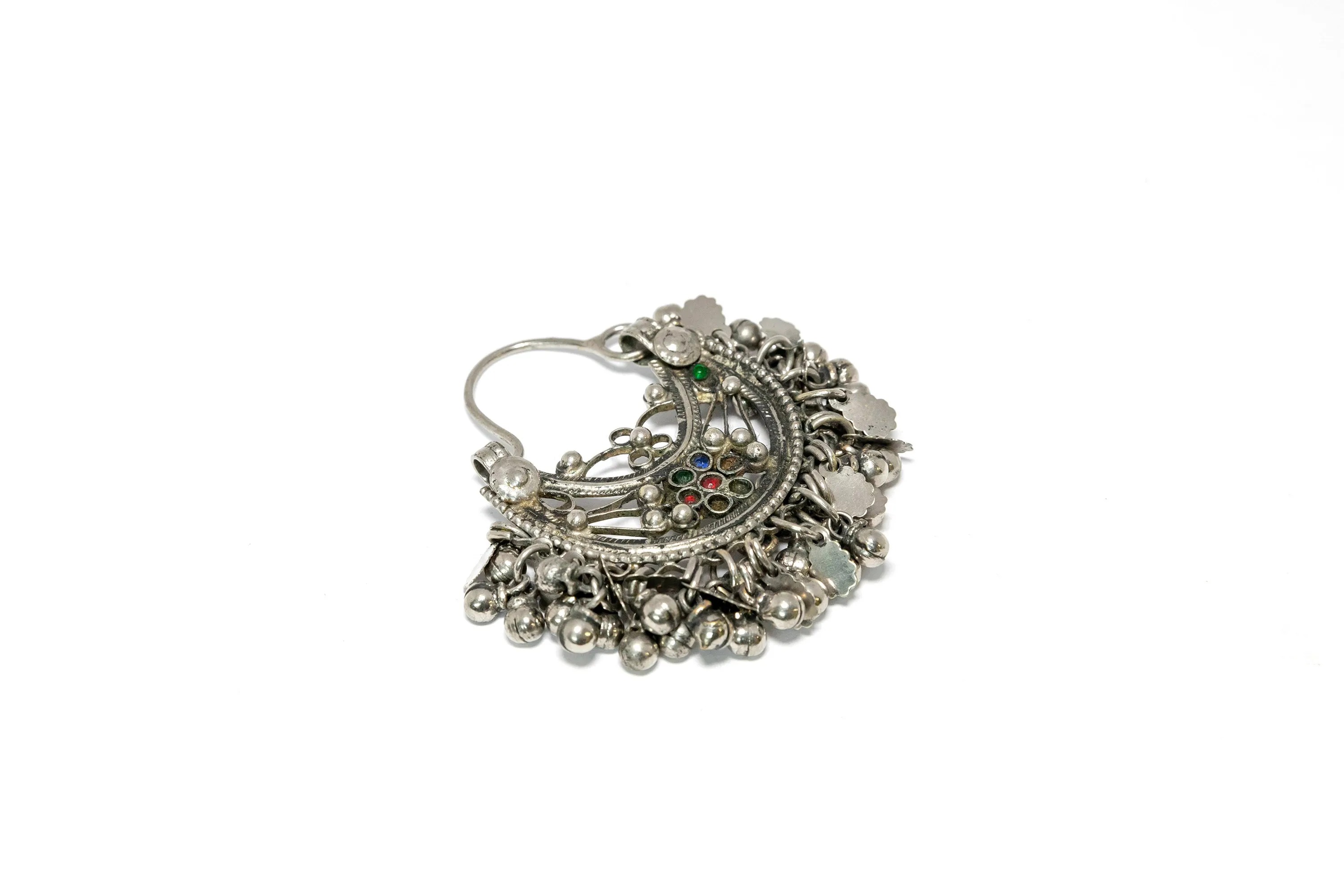 Silver Indian Earring