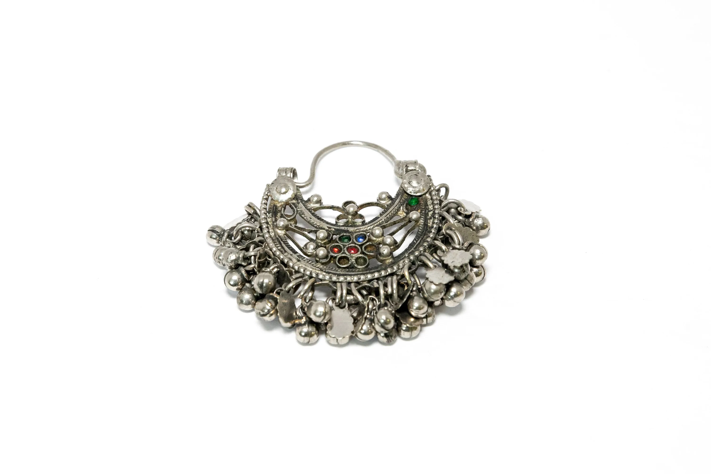 Silver Indian Earring