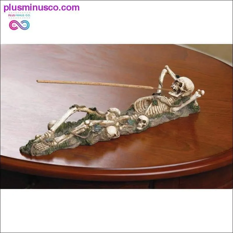 Skeleton Incense Holder ll PlusMinusco.com