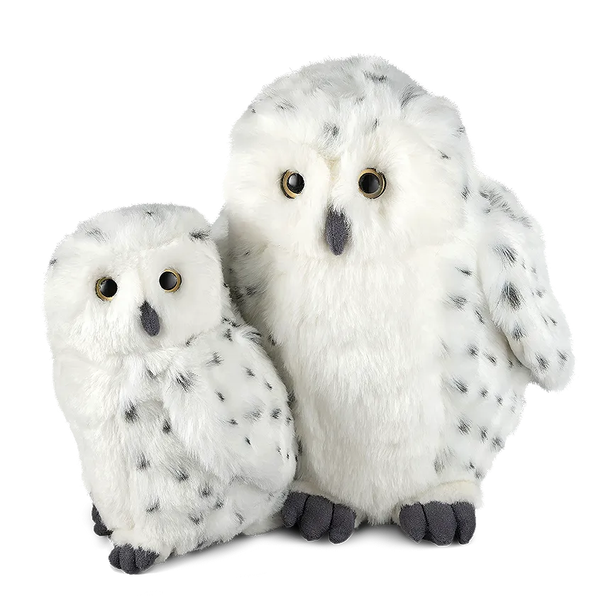 Snowy Owl Parent & Chick Set