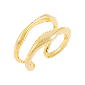 Solid Double Row Ring