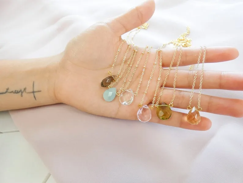 Sophia Crystal Necklace