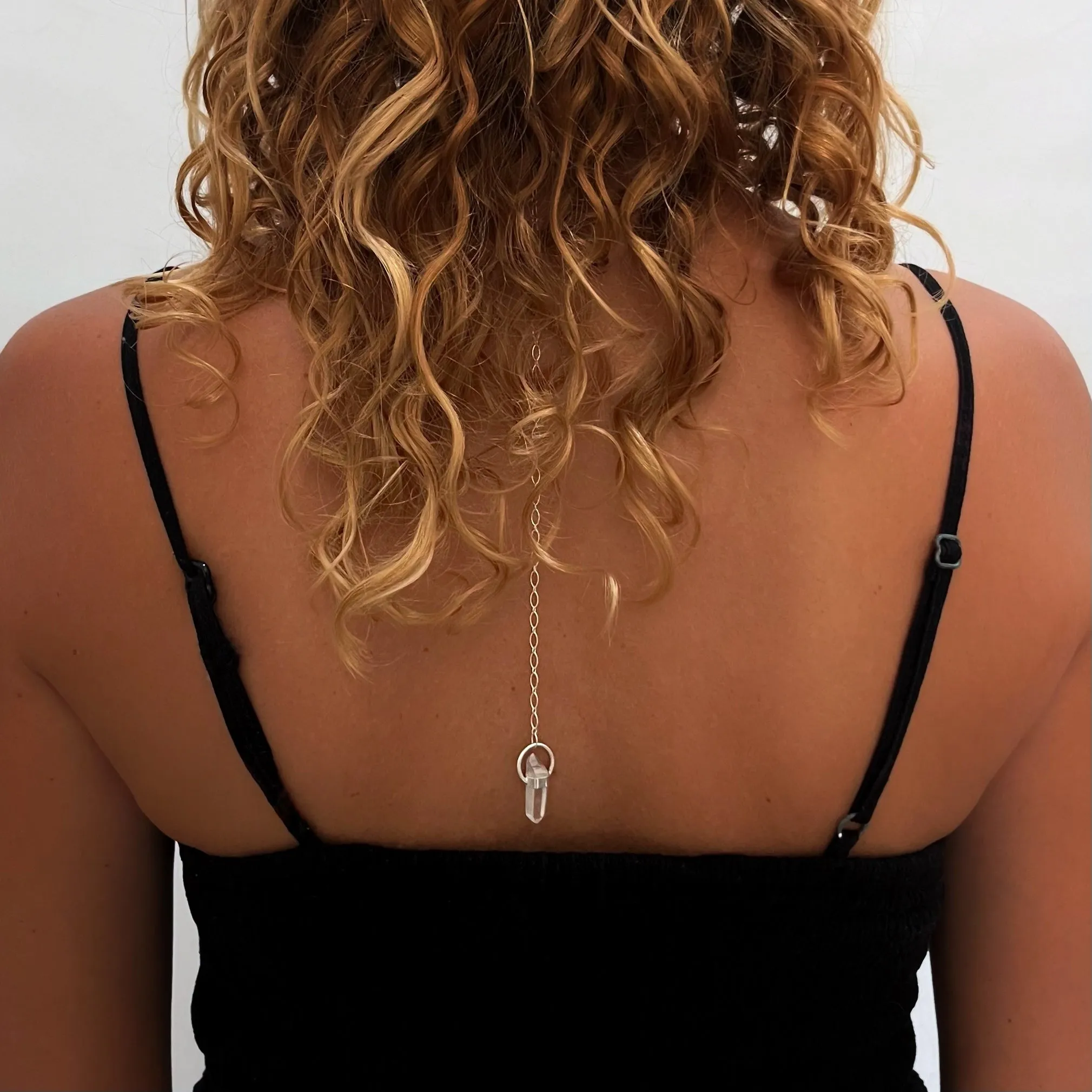 Statement nature necklace in silver