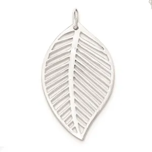 Sterling Silver Leaf Pendant