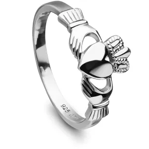 Sterling Silver Love, Loyalty, Friendship Claddagh Ring - ANU3017