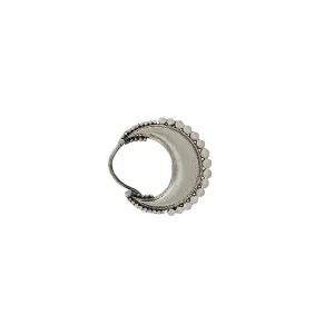 Tara Silver Nath/Nose Ring - (Pierced Left) by MOHA