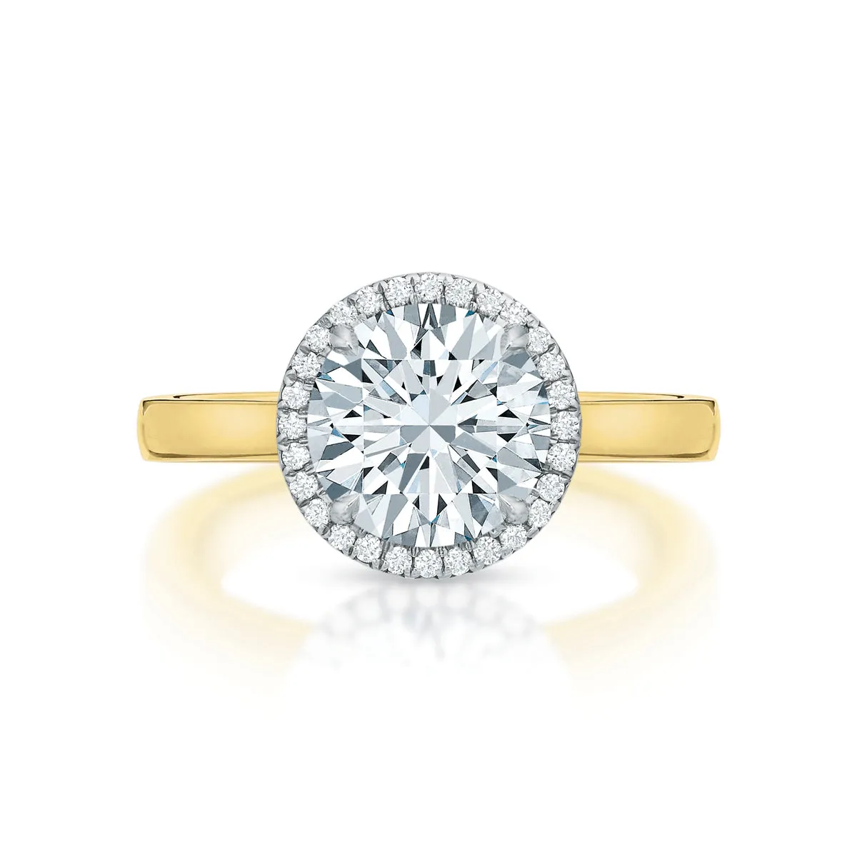 Taylor Round Diamond Halo