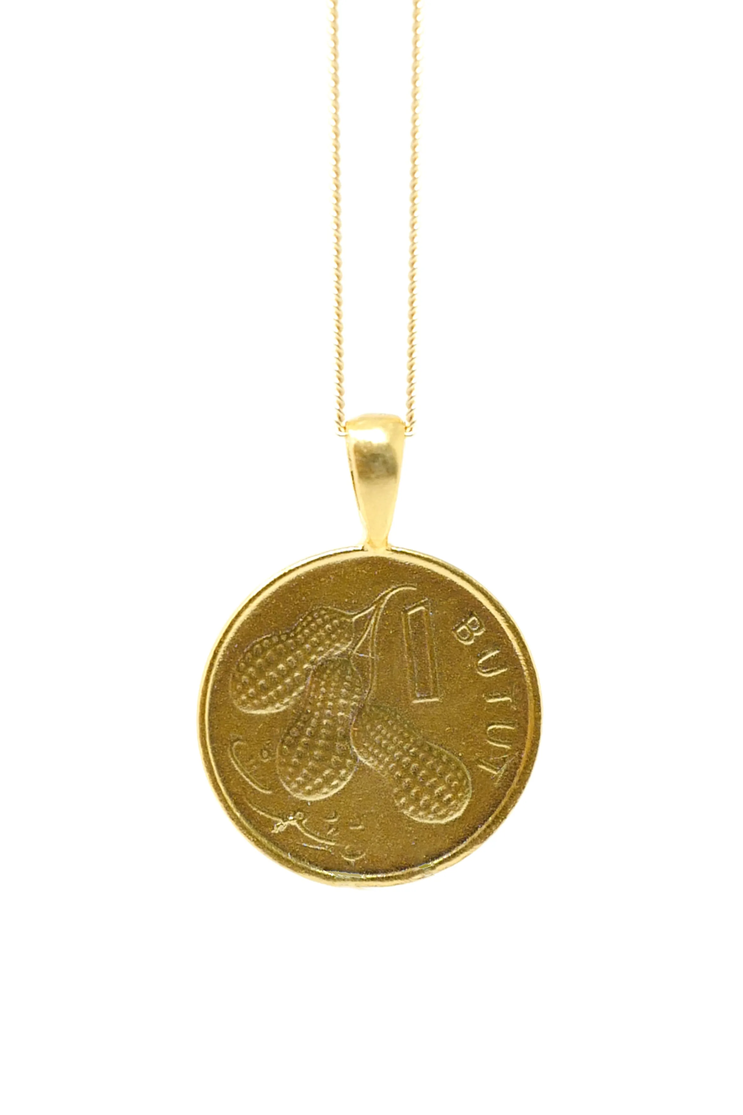 THE GAMBIA Groundnut Coin Necklace