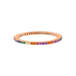 Thin Rainbow Ring