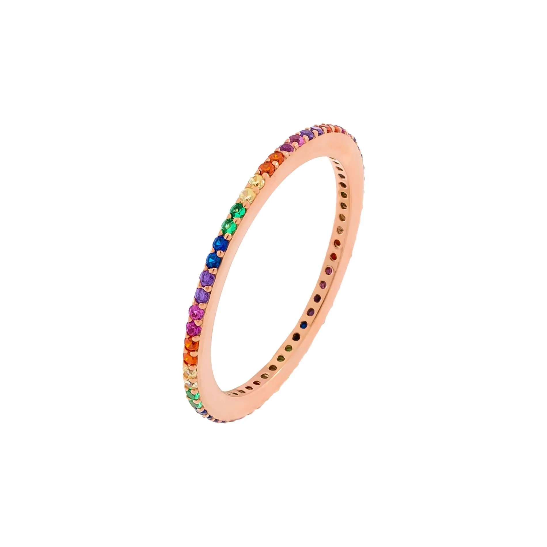 Thin Rainbow Ring
