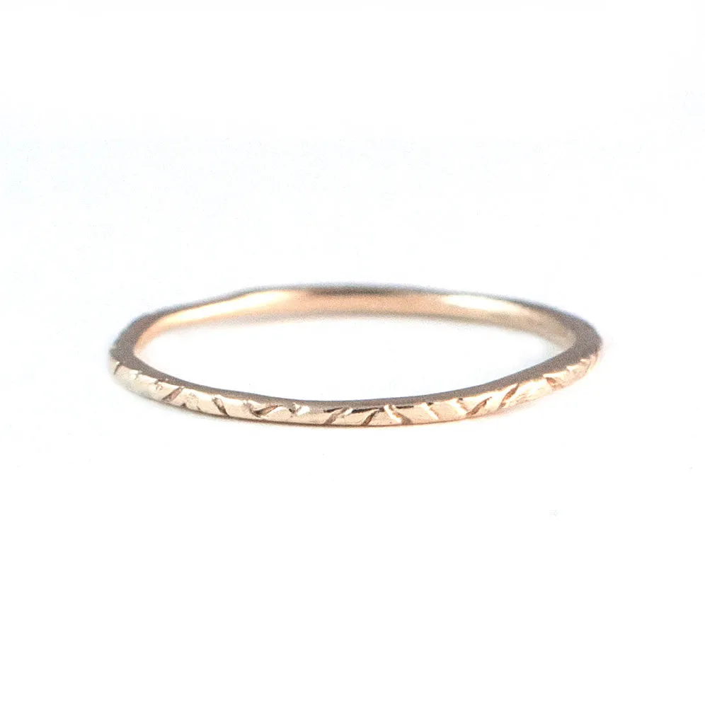 Three Dainty Pattern Rings