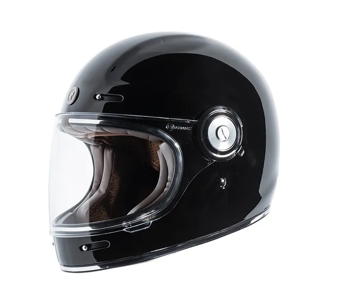 TORC NEWPORT RETRO HELHJELM. SORT