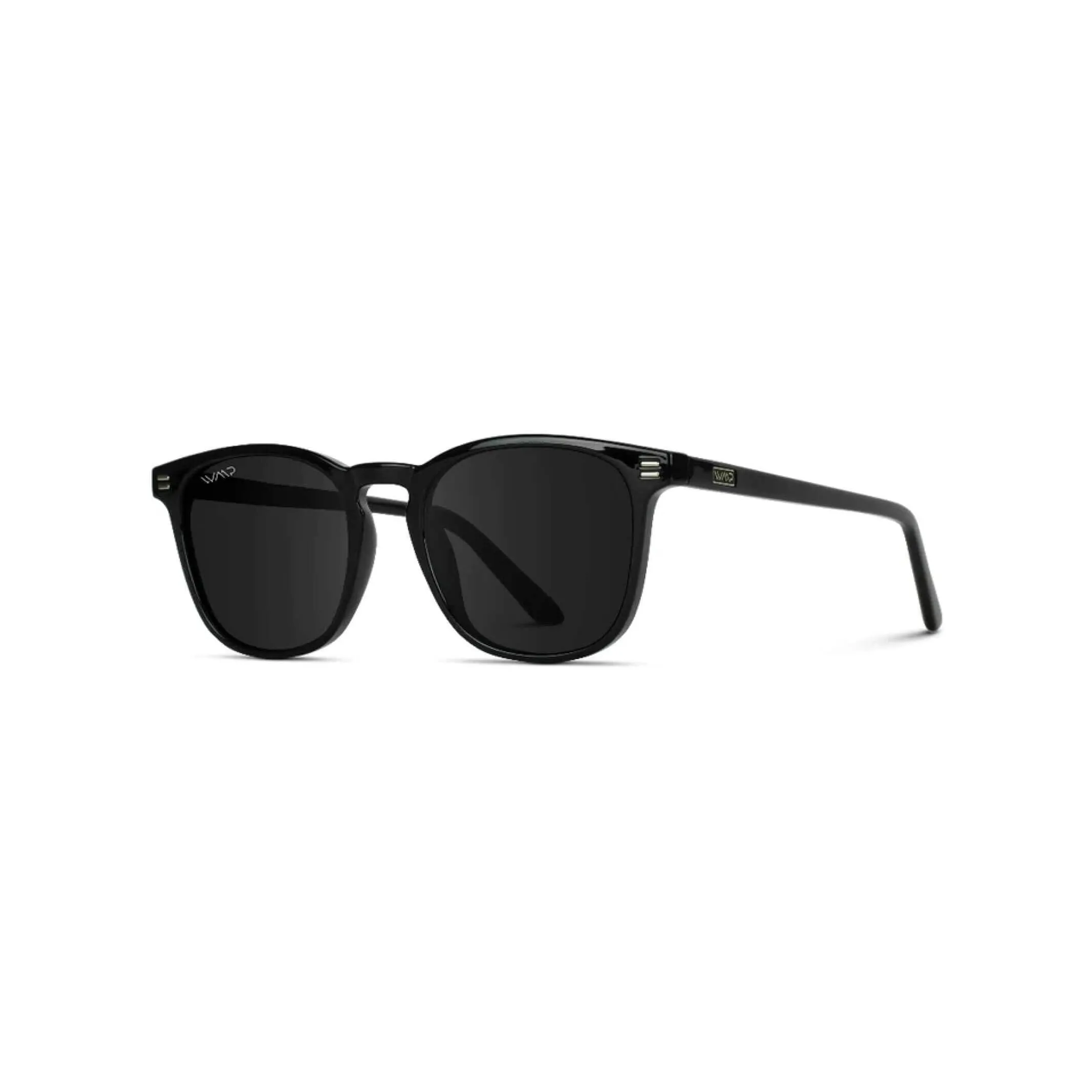 WMP Black Nick Square Sunglasses