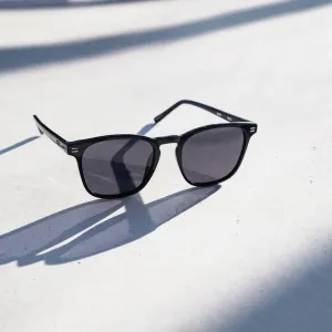 WMP Black Nick Square Sunglasses
