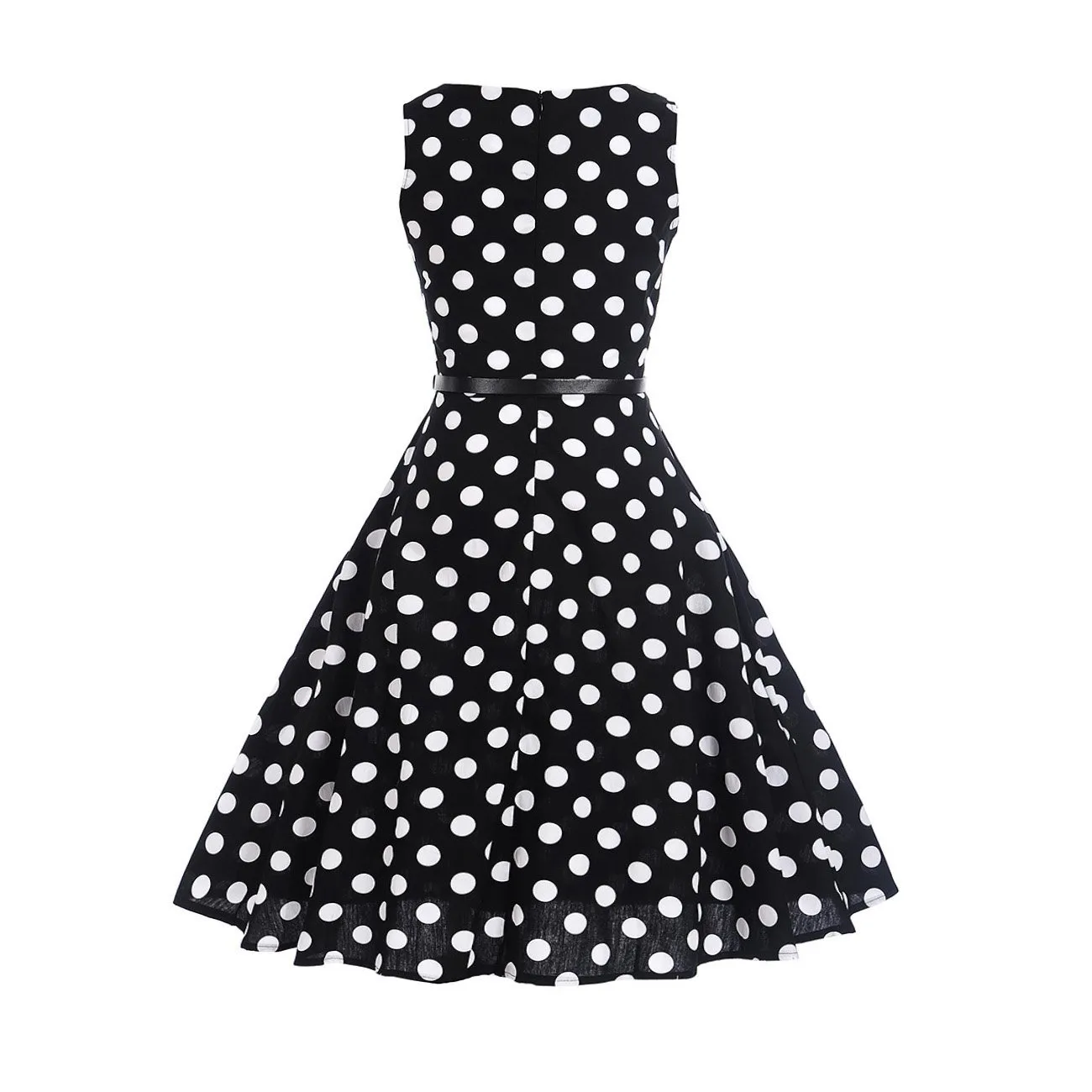 Women 1950s Retro Rockabilly Polka Dot Prom Cocktail Tea Party 50s Dresses