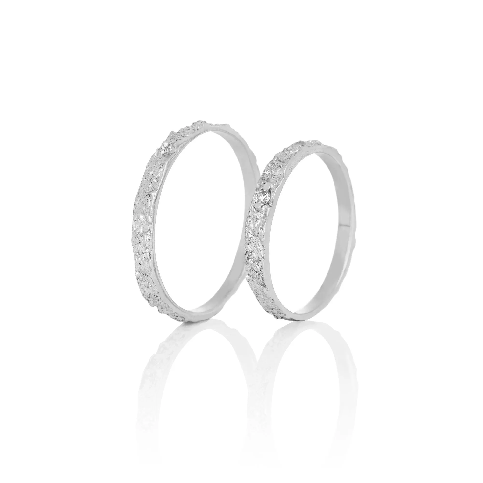 Women's wedding ring - MAGMA