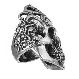 Won't Get Fooled Again - Big, Bold & Heavy Skull Ring (#181)
