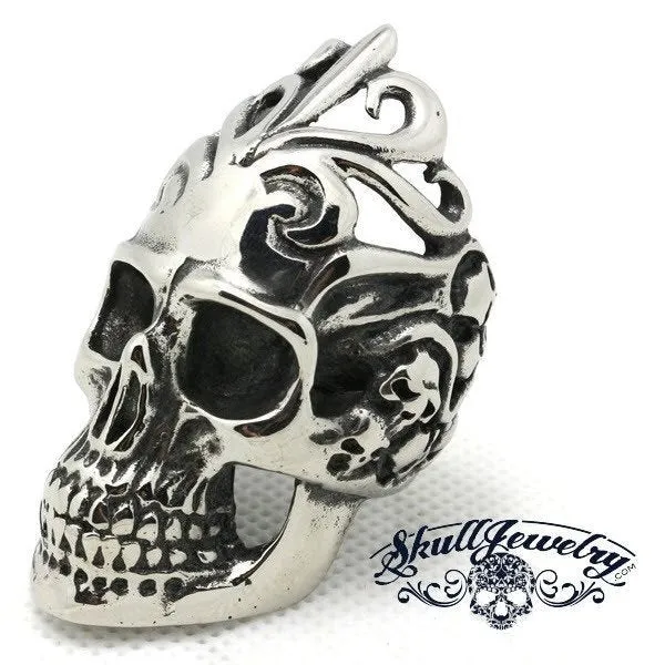 Won't Get Fooled Again - Big, Bold & Heavy Skull Ring (#181)