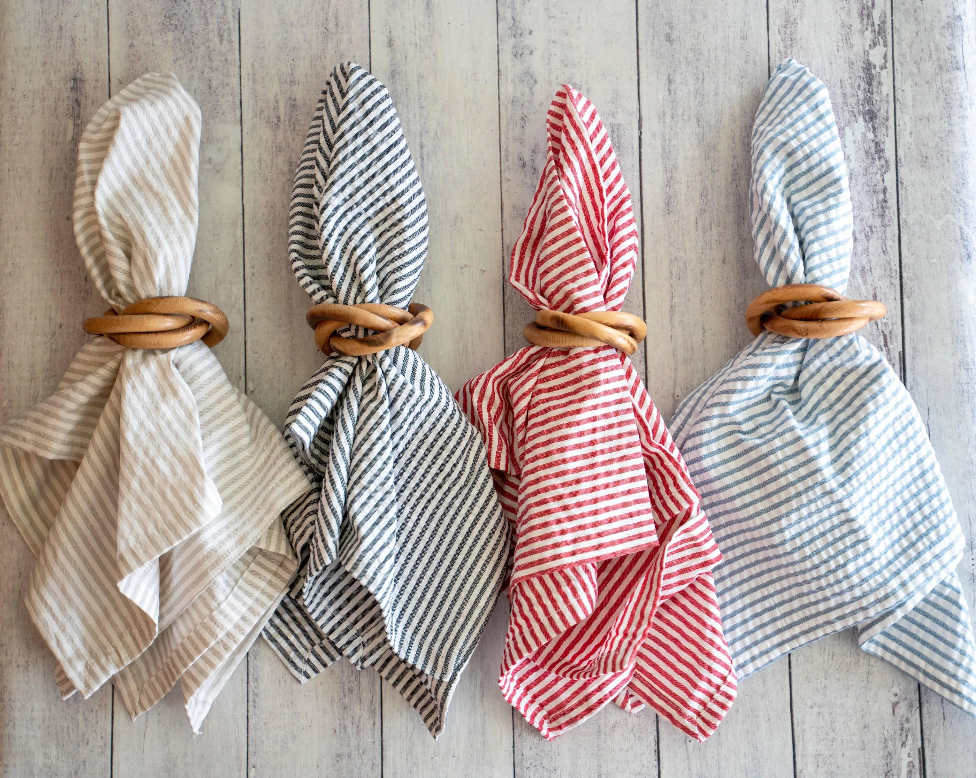 Wood Bangles Napkin Ring
