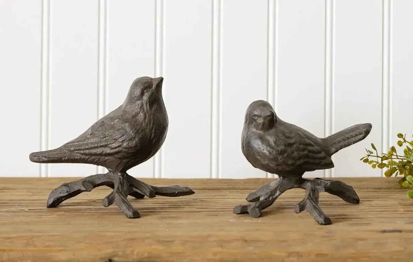 Wrought Iron Birds On Branches